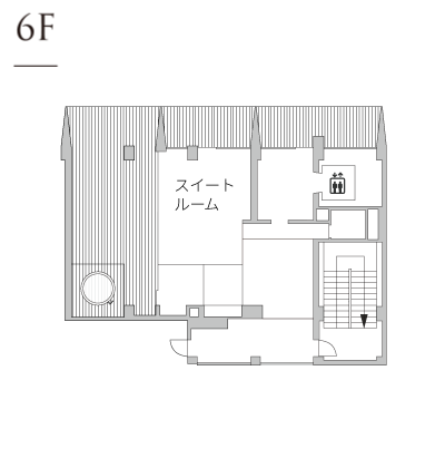 ホテル6F